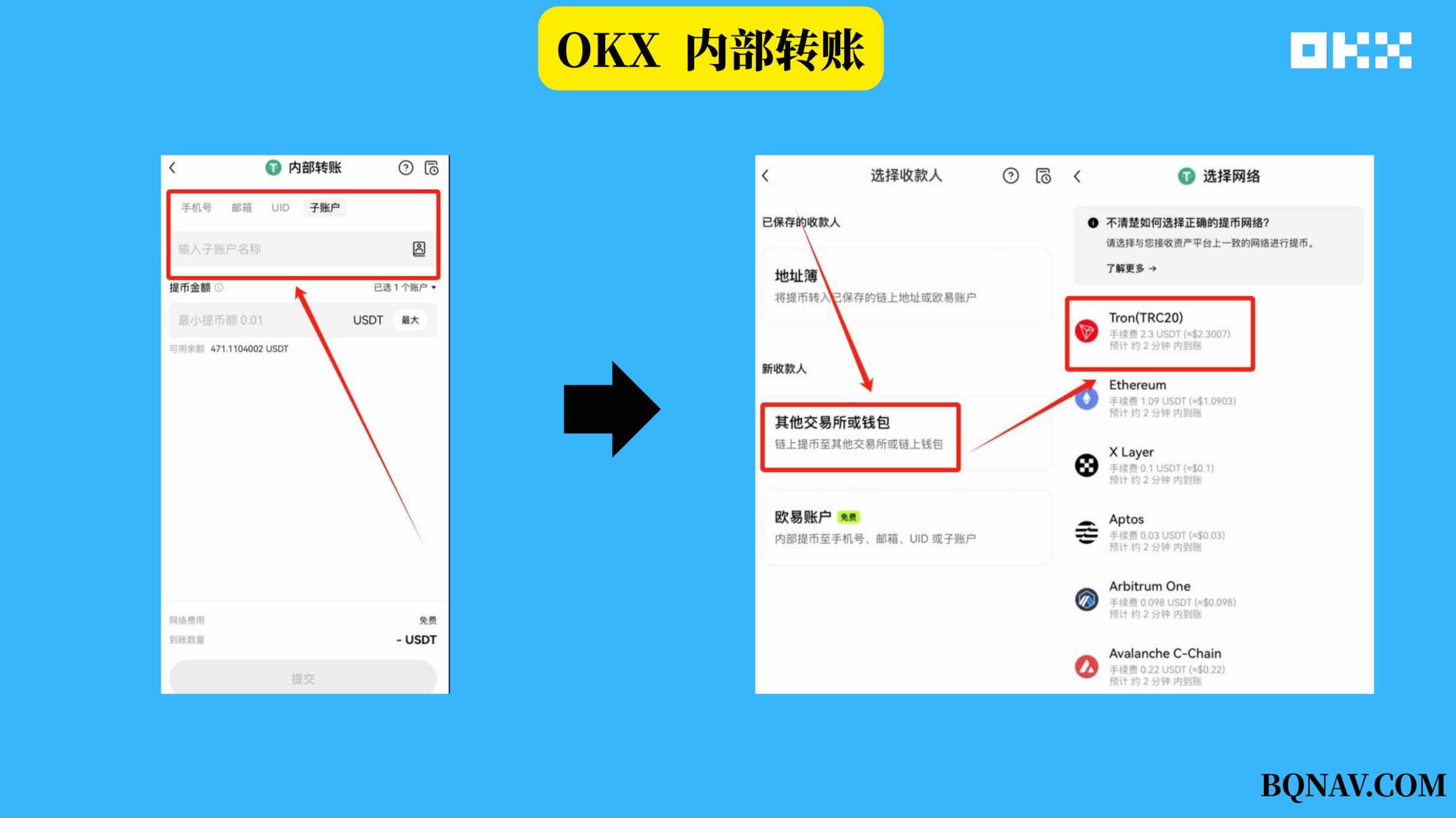 OKX怎么转账?欧易OKX转账教程与出金方式详解